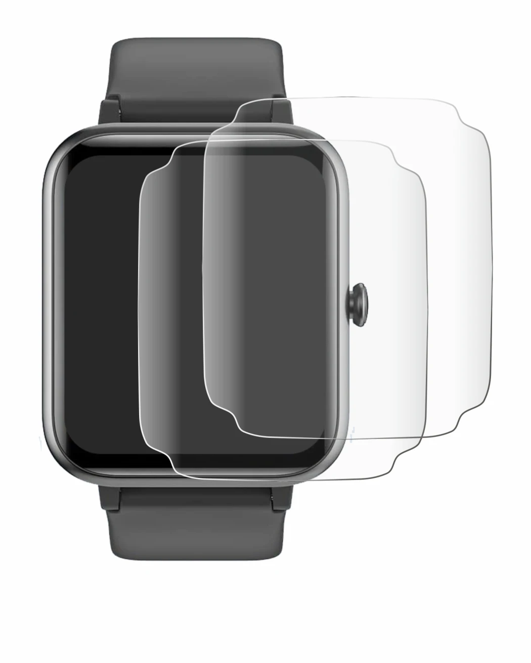 Image of the device GRV C03 with a wide variety of screen protectors.