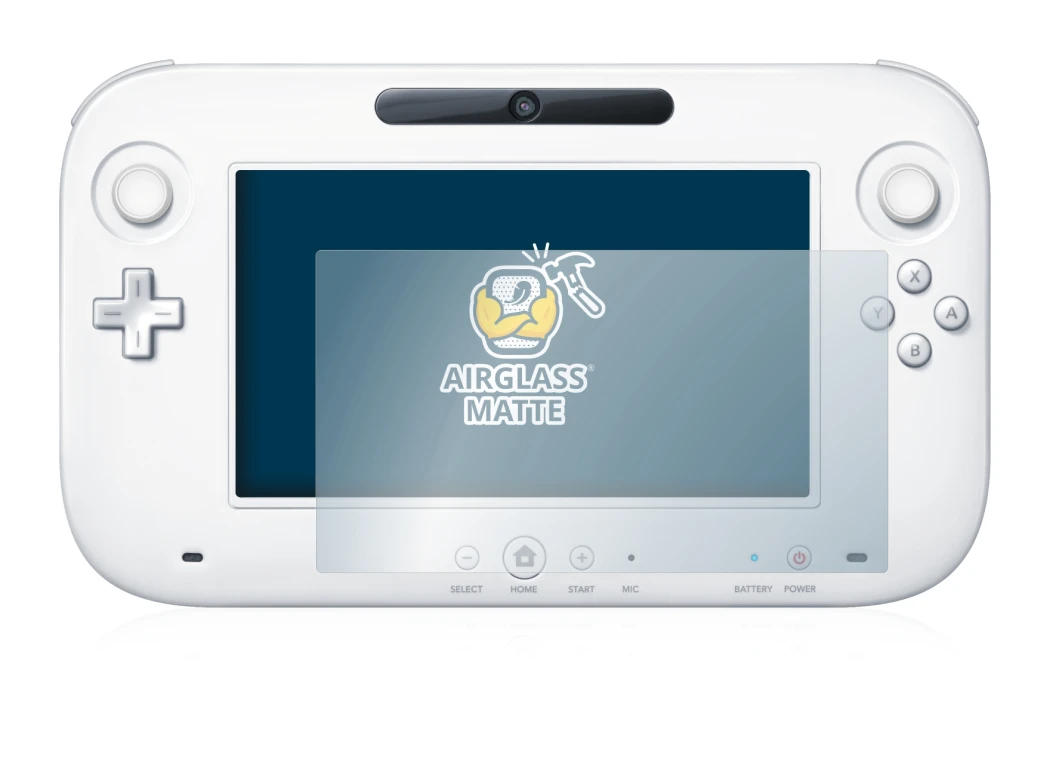 Image of the device Nintendo Wii U GamePad (Controller) with a wide variety of screen protectors.