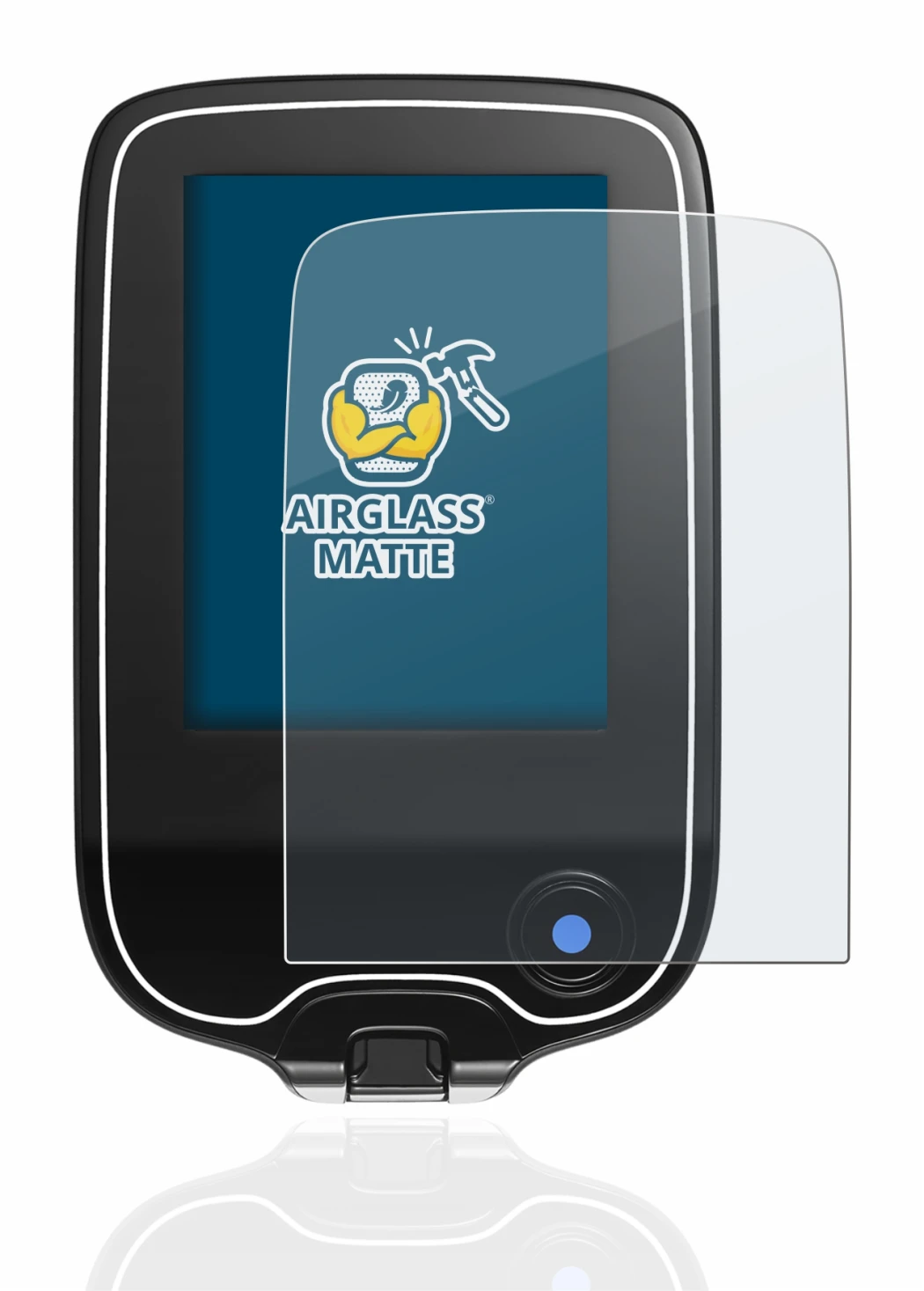 Image of the device Freestyle Libre with a wide variety of screen protectors.