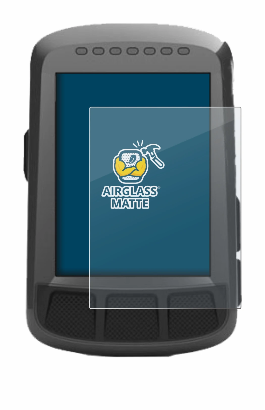 Image of the device Wahoo Elemnt Bolt GPS with a wide variety of screen protectors.