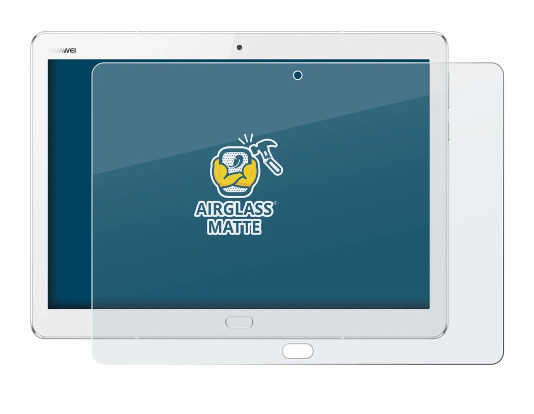 Image of the device Huawei MediaPad M3 Lite 10.1 with a wide variety of screen protectors.