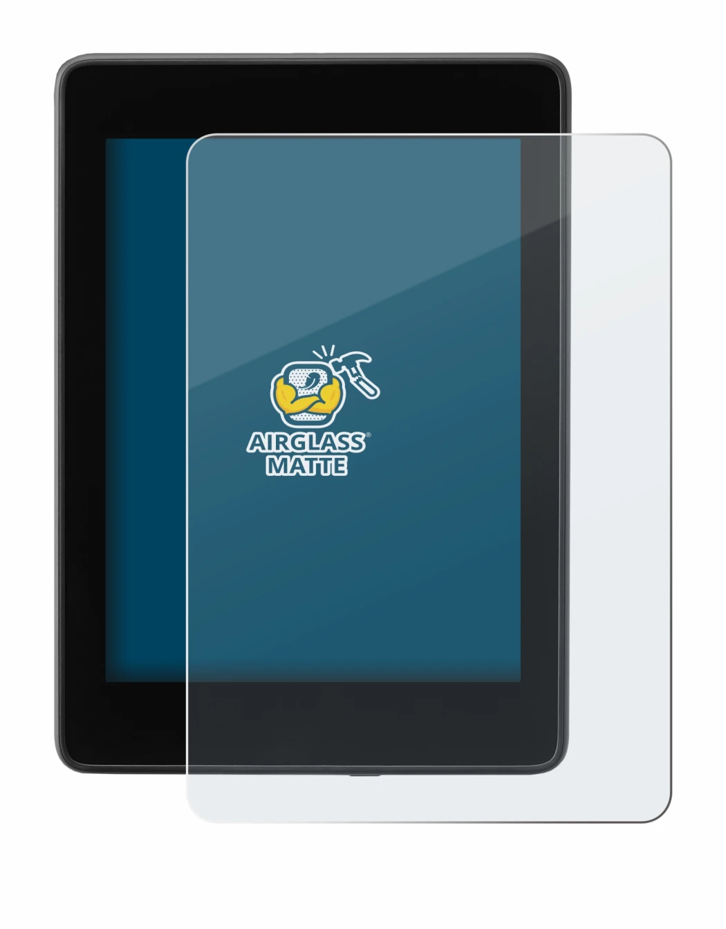 Image of the device Amazon Kindle Paperwhite 2018 (10th Gen.) with a wide variety of screen protectors.