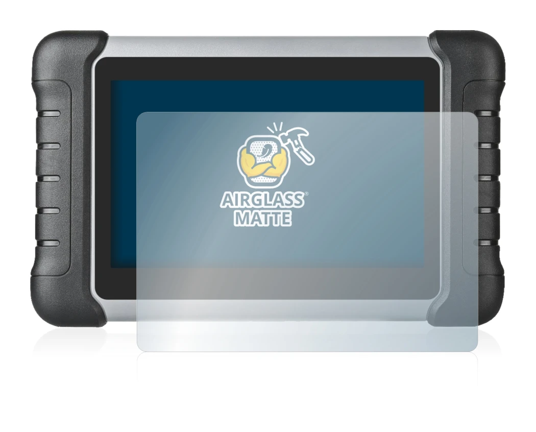 Image of the device Autel MaxiCOM MK808 with a wide variety of screen protectors.