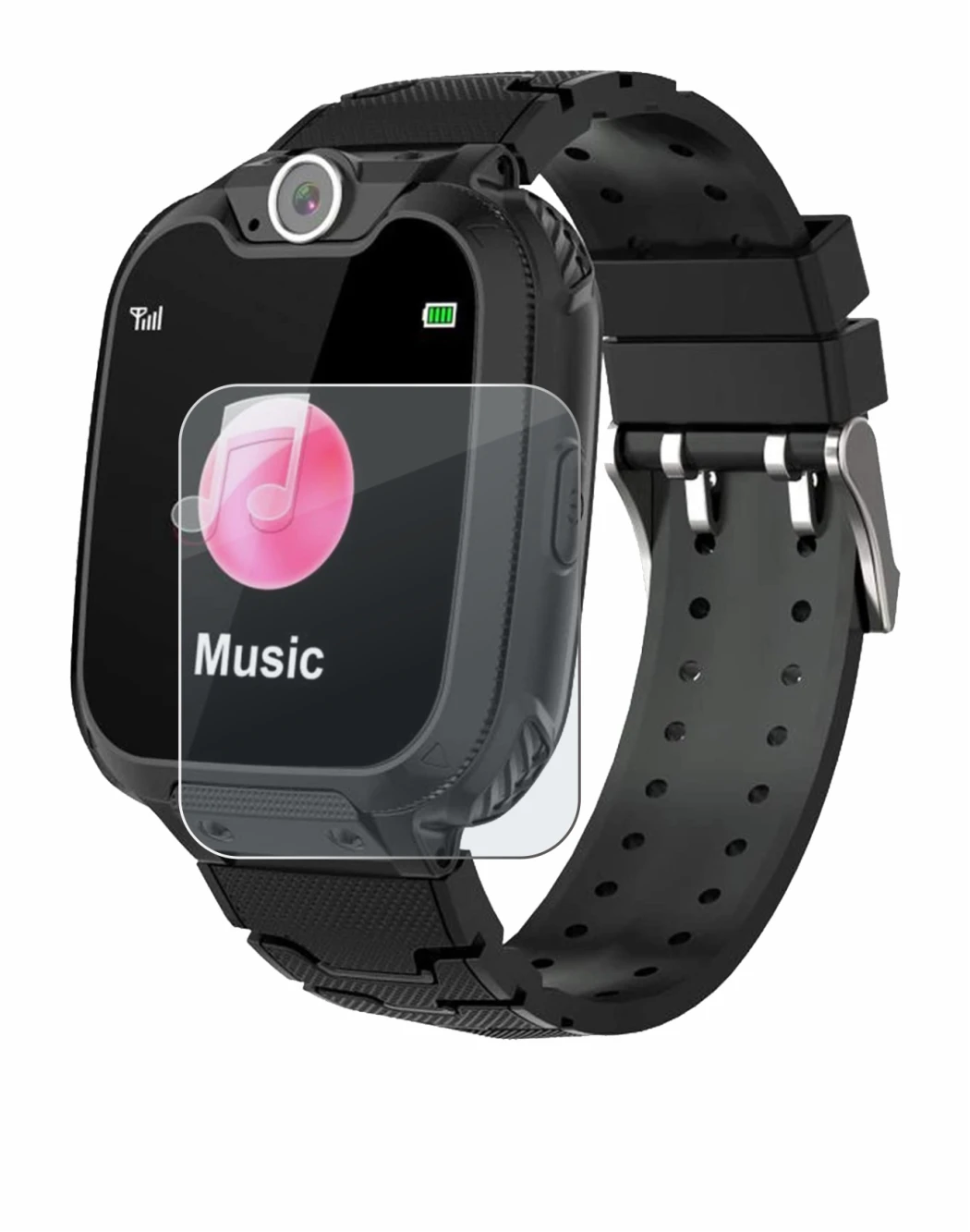 Image of the device Pthtechus S12 with a wide variety of screen protectors.