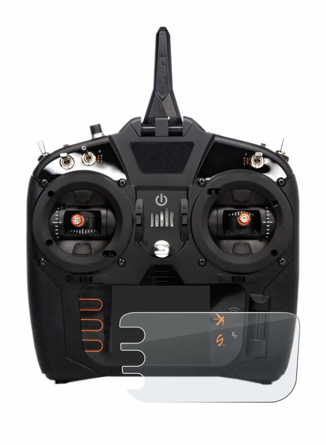 Image of the device Spektrum NX8 with a wide variety of screen protectors.