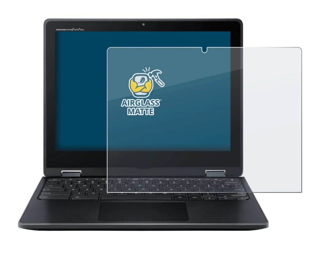 Image of the device Acer Chromebook Spin 512 with a wide variety of screen protectors.
