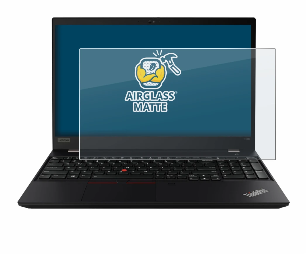 Image of the device Lenovo ThinkPad P14s with a wide variety of screen protectors.