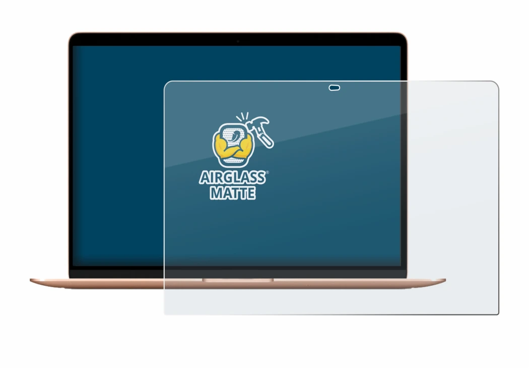 Image of the device Apple MacBook Air M1 2020 with a wide variety of screen protectors.