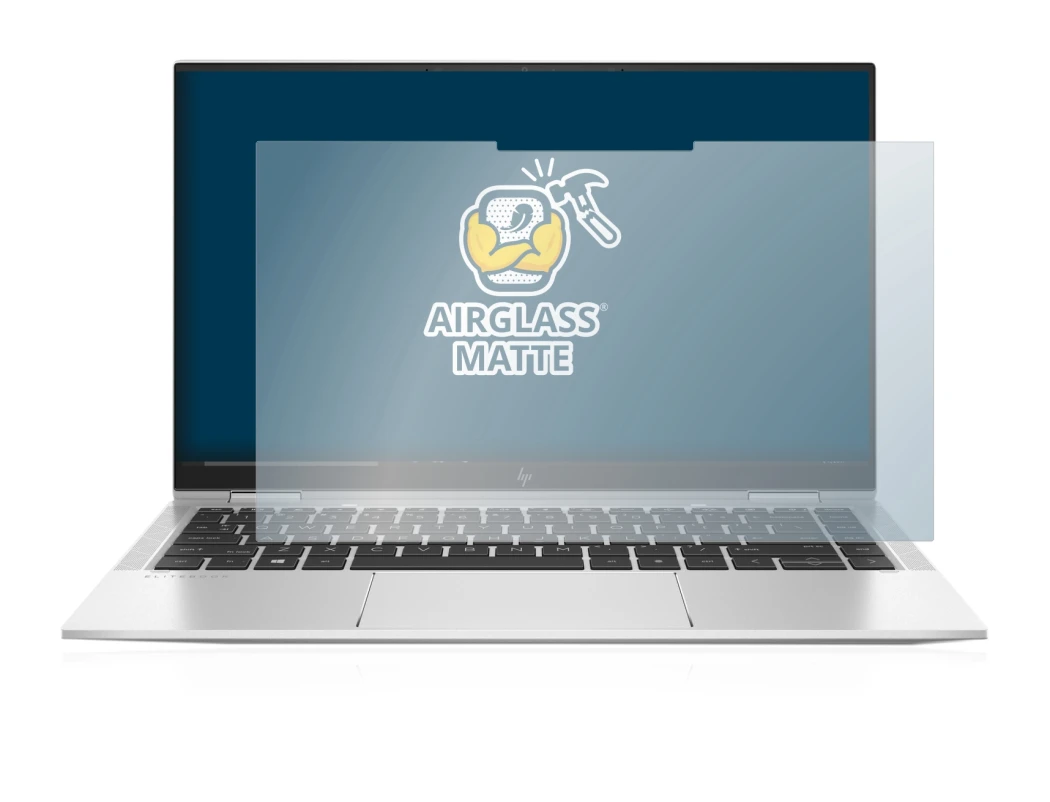 Image of the device HP Elitebook x360 1040 G7 with a wide variety of screen protectors.