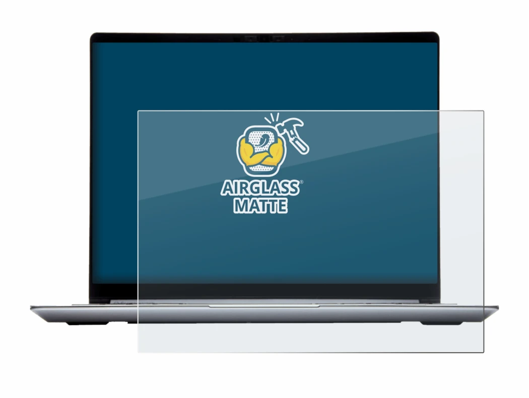 Image of the device Framework Laptop 13 with a wide variety of screen protectors.