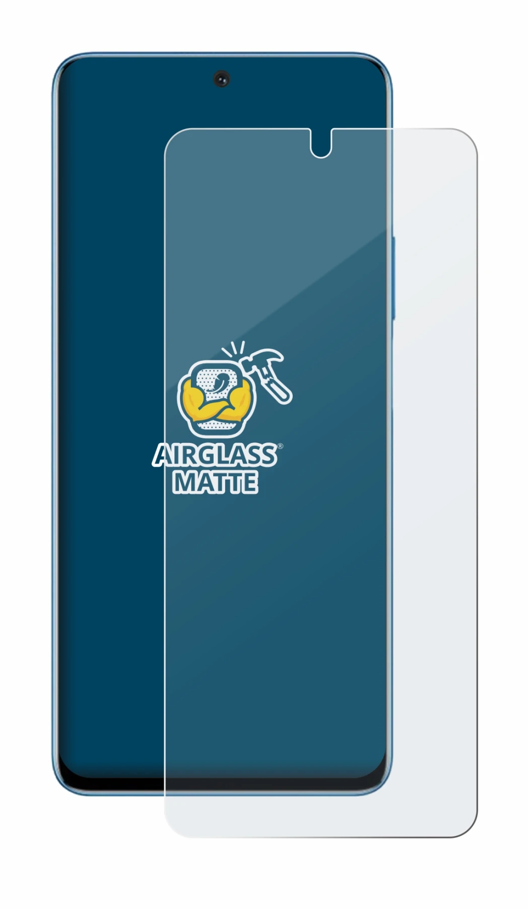 Image of the device Honor Magic 4 Lite with a wide variety of screen protectors.