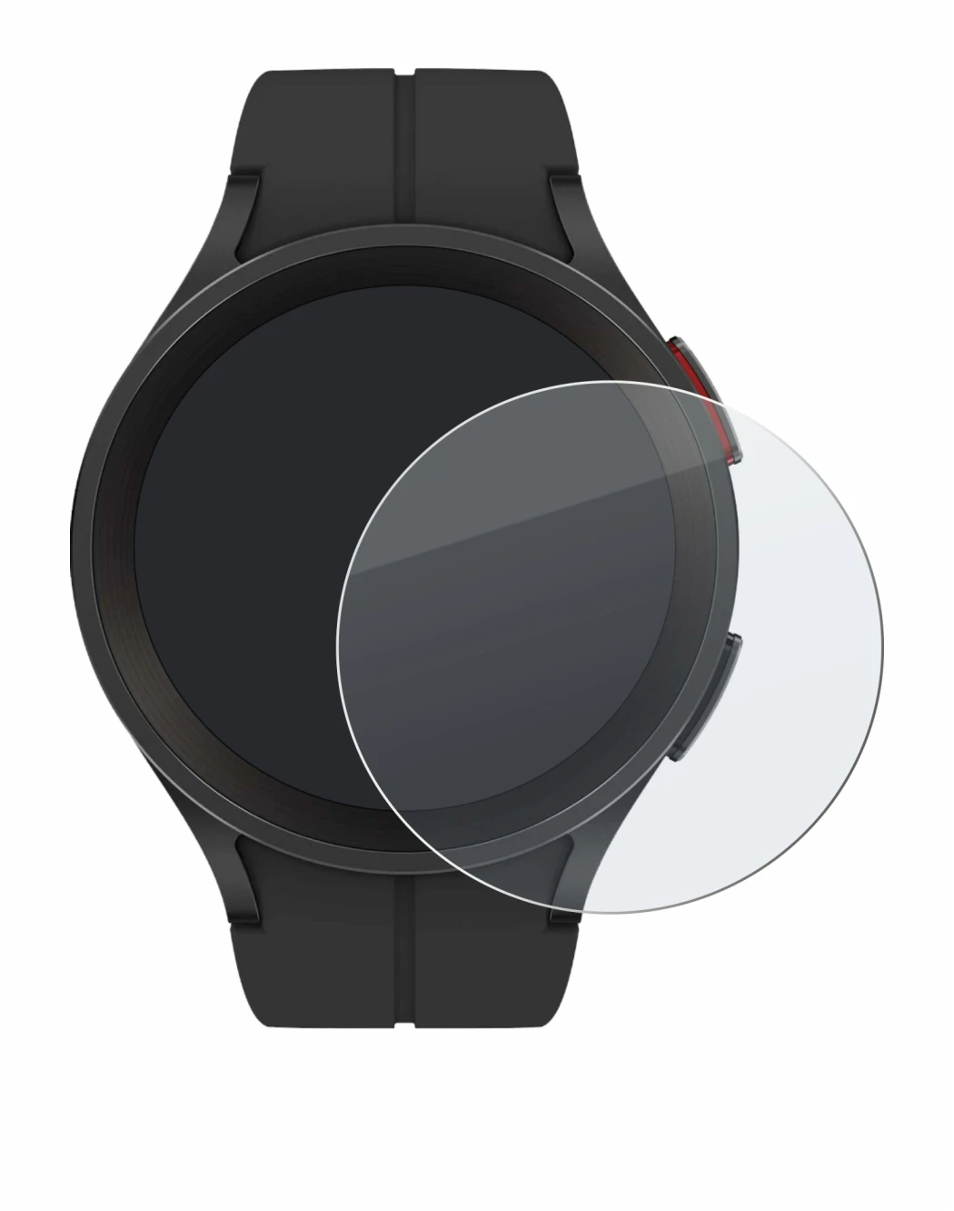 Image of the device Samsung Galaxy Watch 5 Pro with a wide variety of screen protectors.