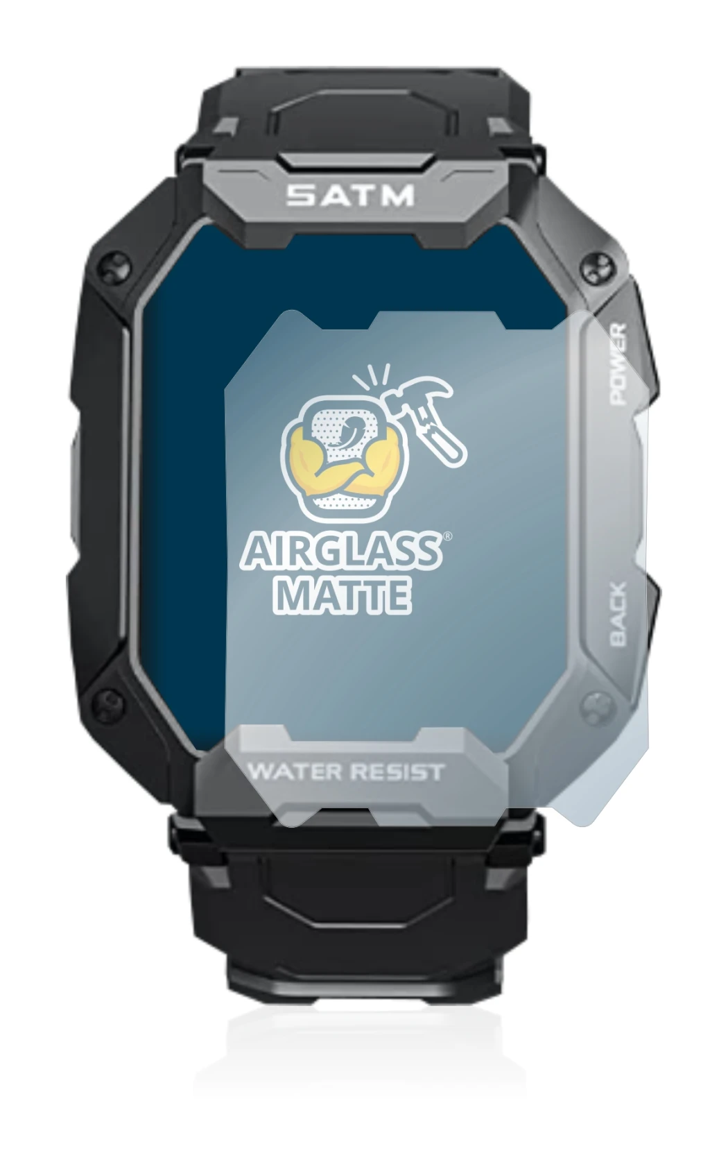 Image of the device Bengux C20 with a wide variety of screen protectors.