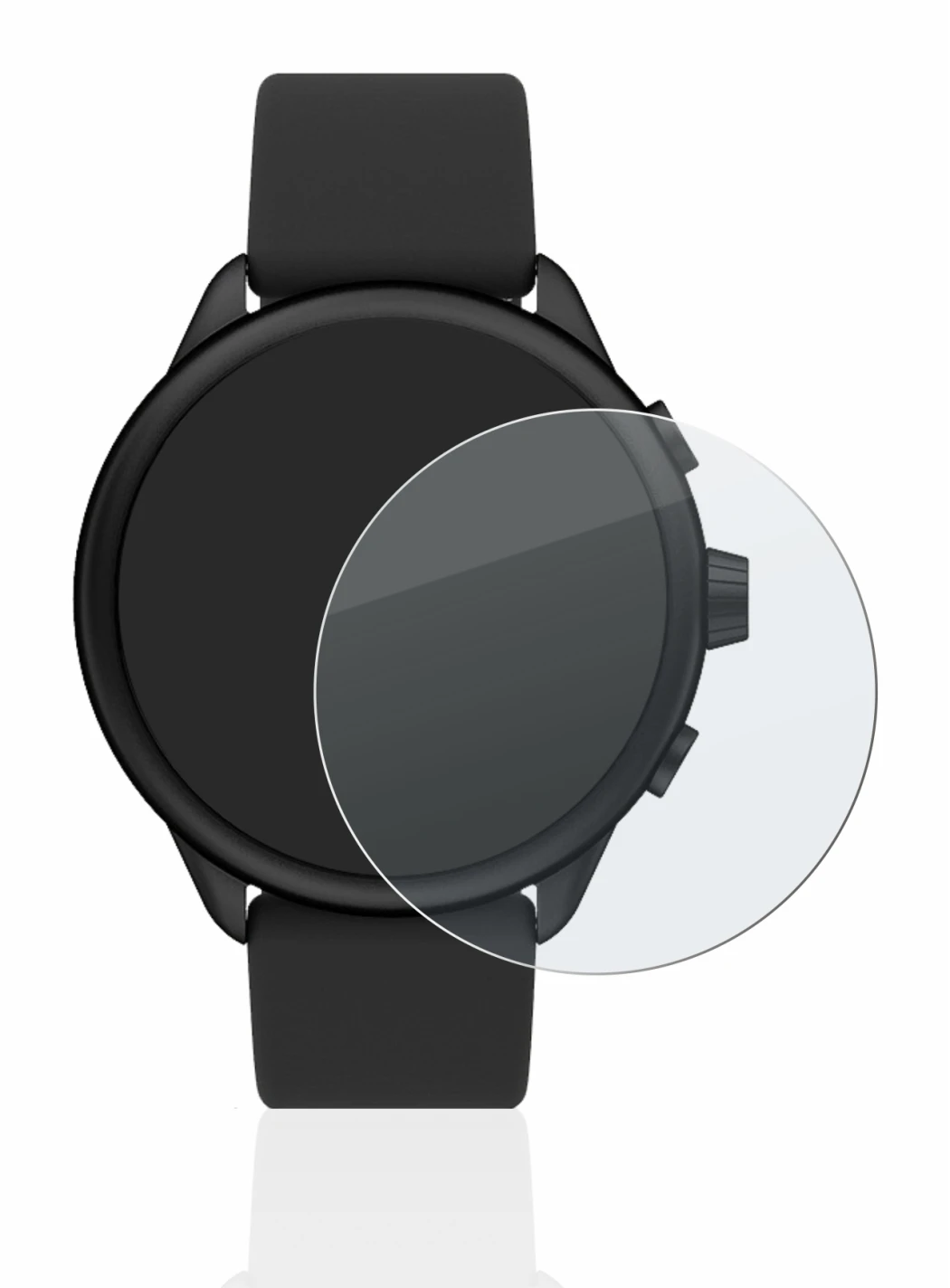 Image of the device Fossil Smartwatch Wellness (Gen 6) Hybrid with a wide variety of screen protectors.