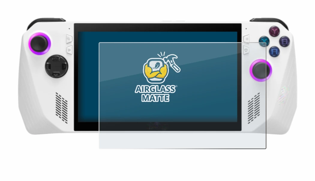 Image of the device ASUS ROG Ally (2023) RC71L with a wide variety of screen protectors.