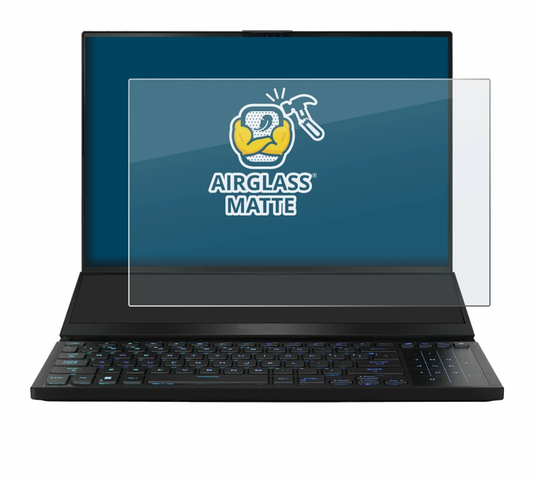 Image of the device ASUS ROG Zephyrus Duo 16 2023 with a wide variety of screen protectors.