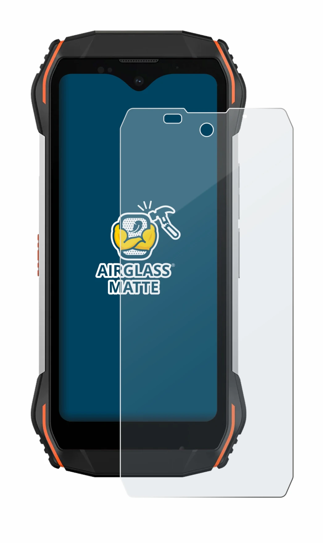 Image of the device Blackview N6000 with a wide variety of screen protectors.