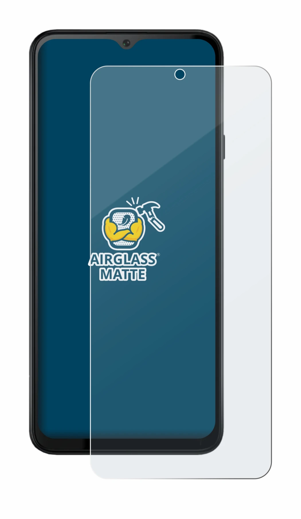 Image of the device Cubot Note 50 with a wide variety of screen protectors.