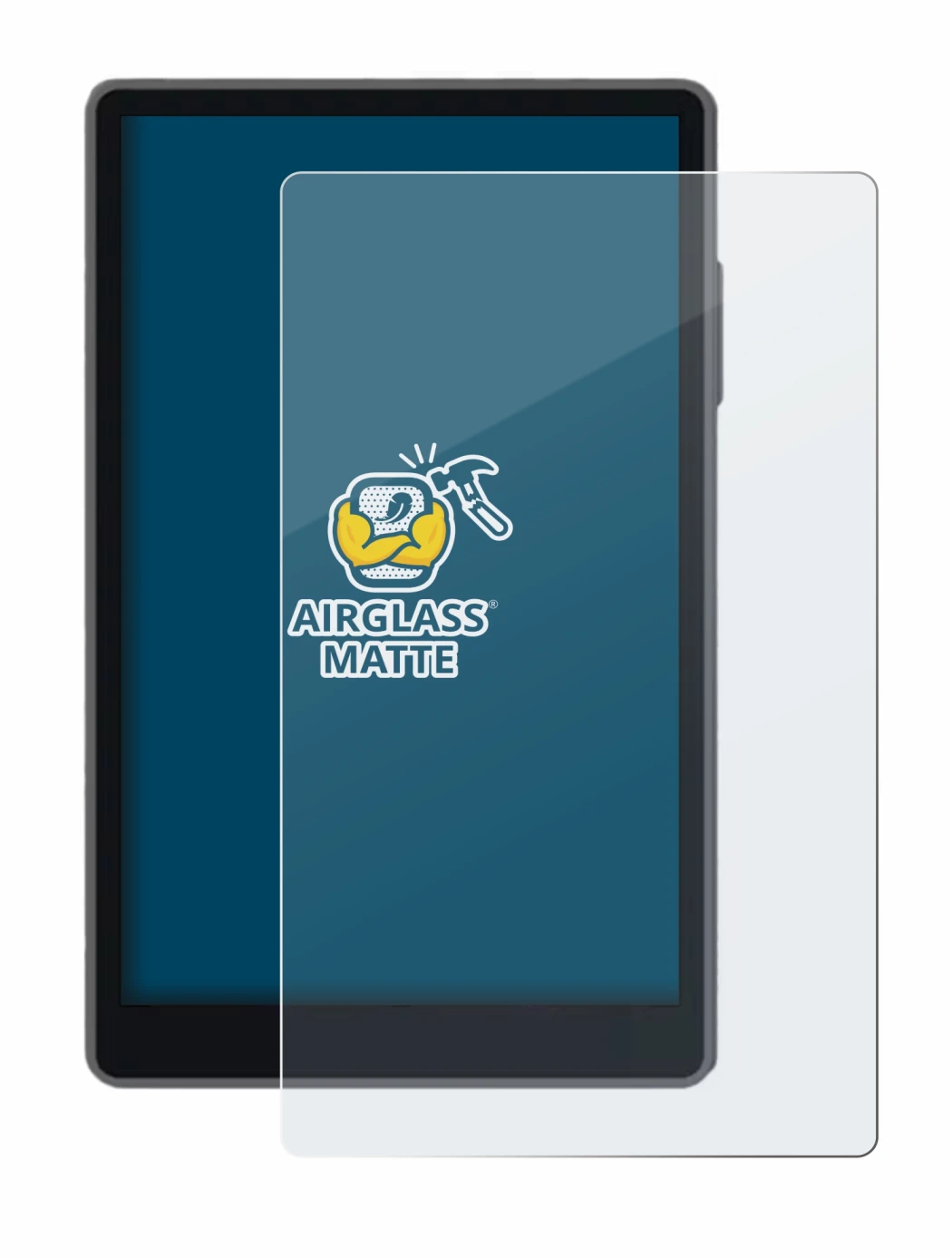 Image of the device Keystone 3 Pro with a wide variety of screen protectors.