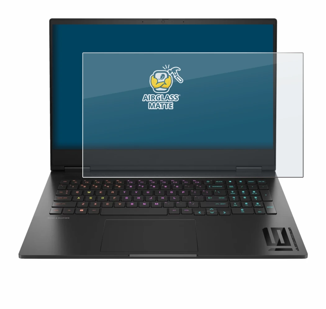 Image of the device HP Omen 16 2024 with a wide variety of screen protectors.