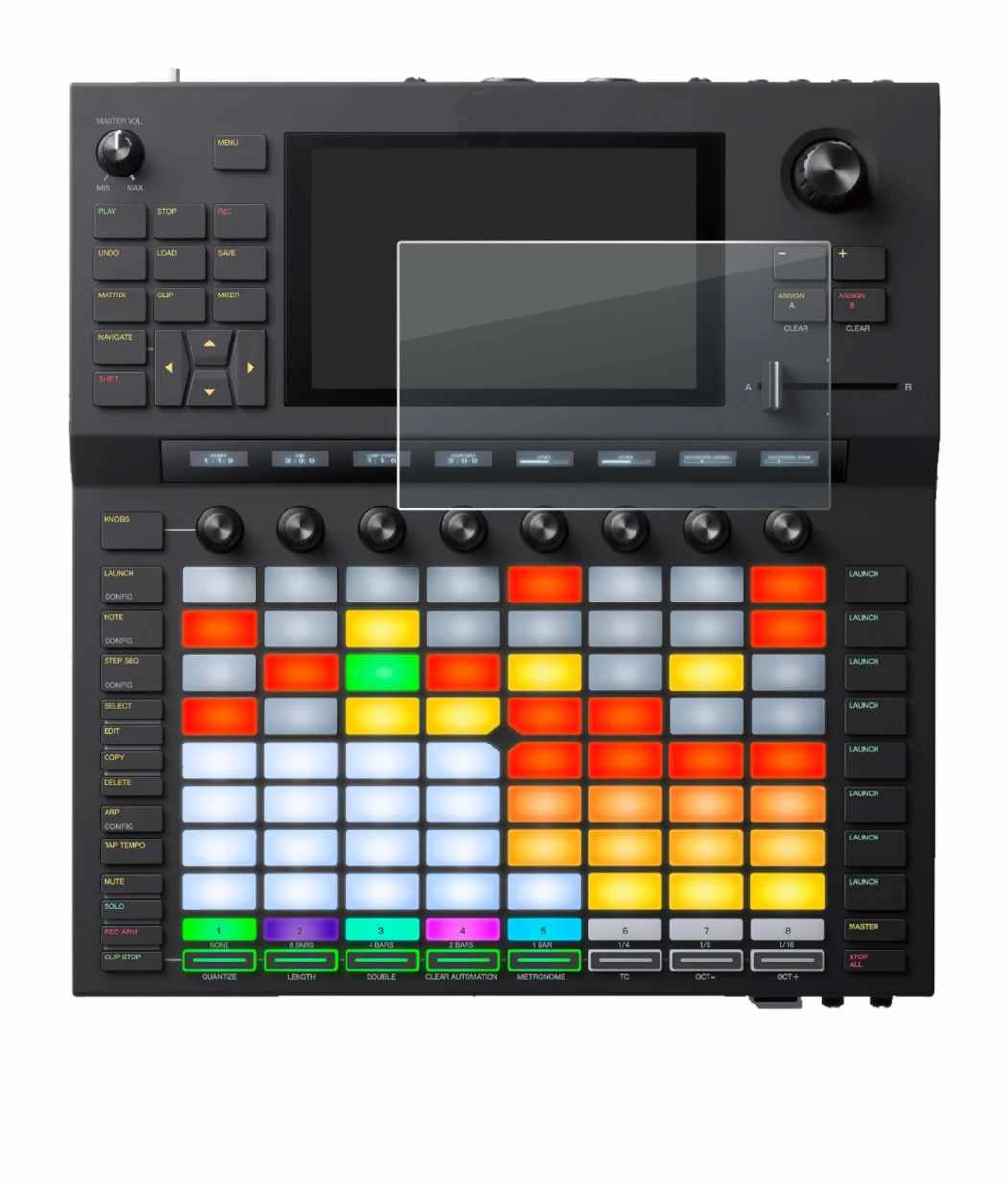 Image of the device Akai Force with a wide variety of screen protectors.