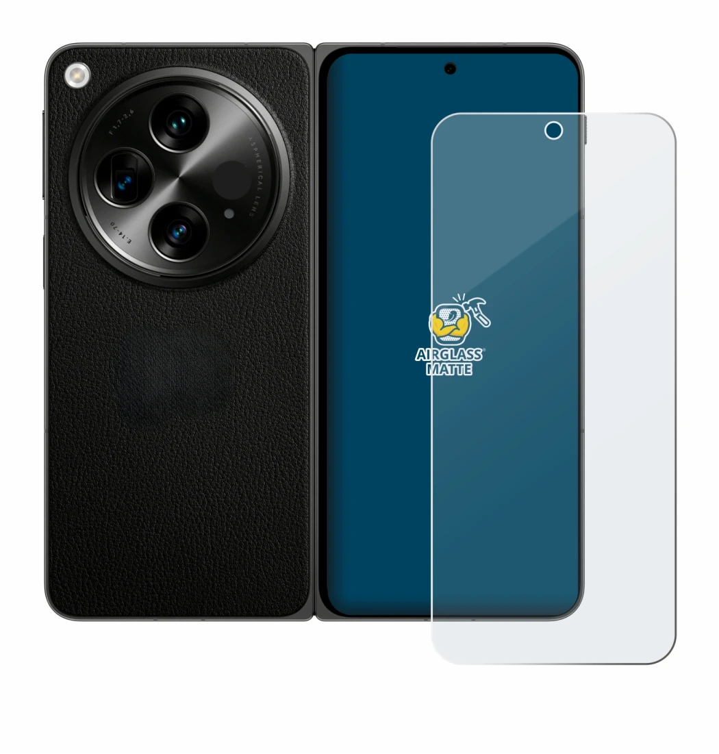 Image of the device OnePlus Open (case-friendly) with a wide variety of screen protectors.