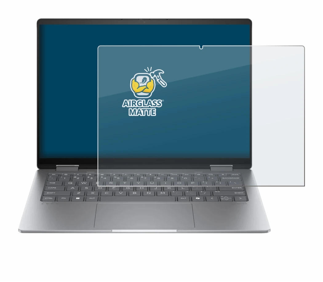 Image of the device HP Envy x360 14 2-in-1 with a wide variety of screen protectors.