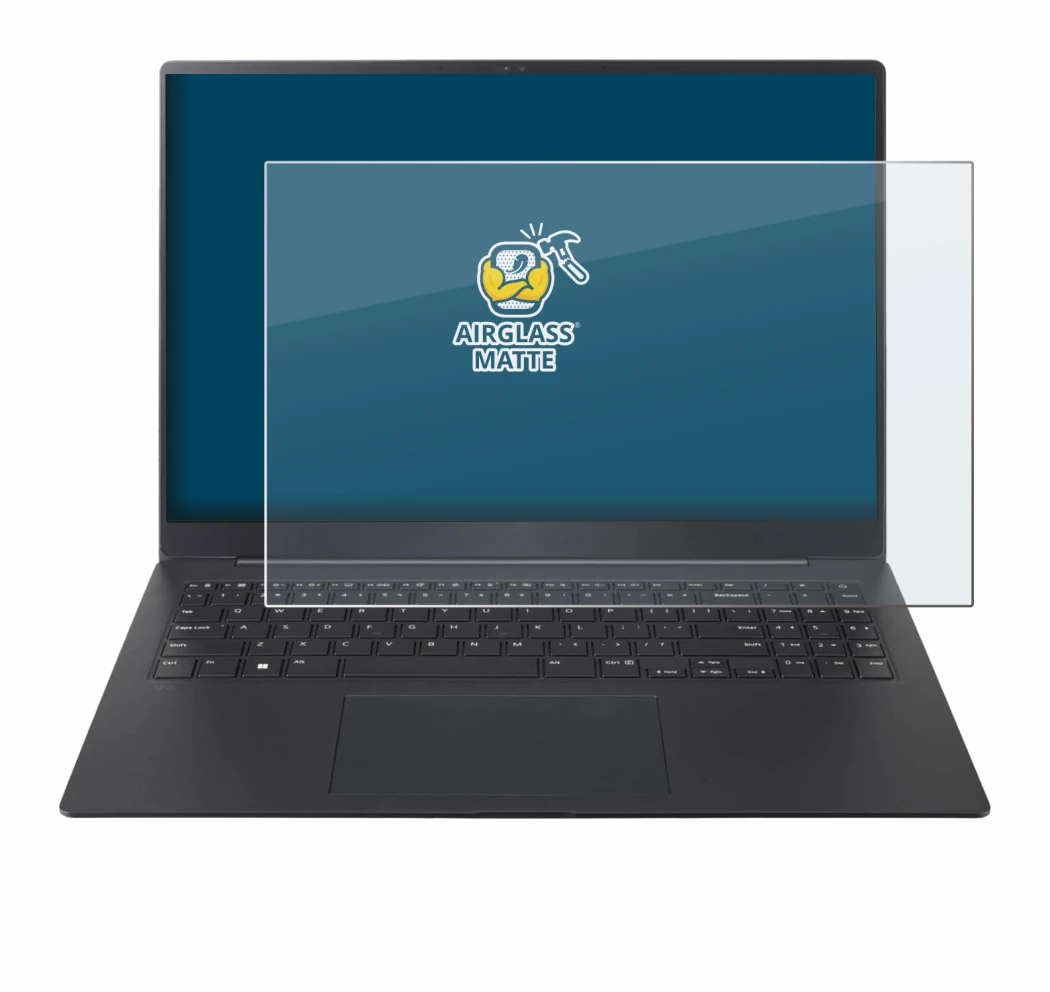 Image of the device LG gram Pro 16 2024 with a wide variety of screen protectors.