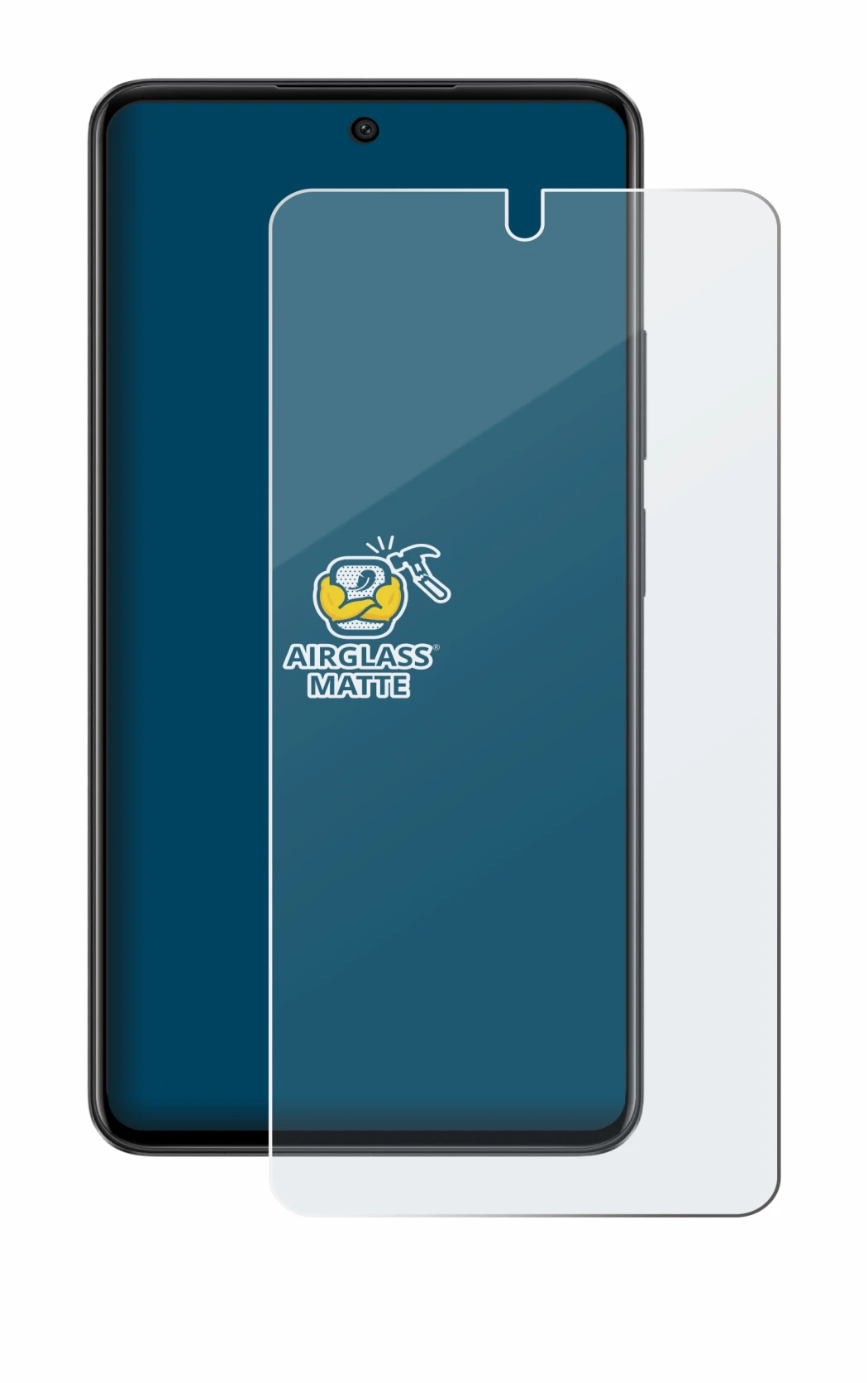 Image of the device Oppo A79 5G with a wide variety of screen protectors.