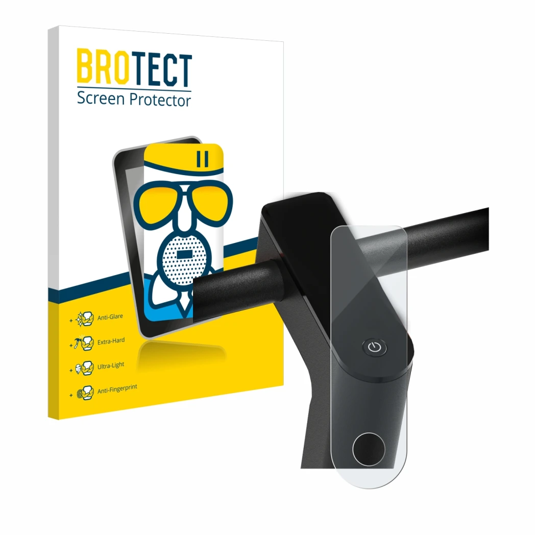 Front side of a product packaging with the brand logo BROTECT. Next to it is the device Xiaomi Mi 4 Pro (2nd Gen.) shown with 