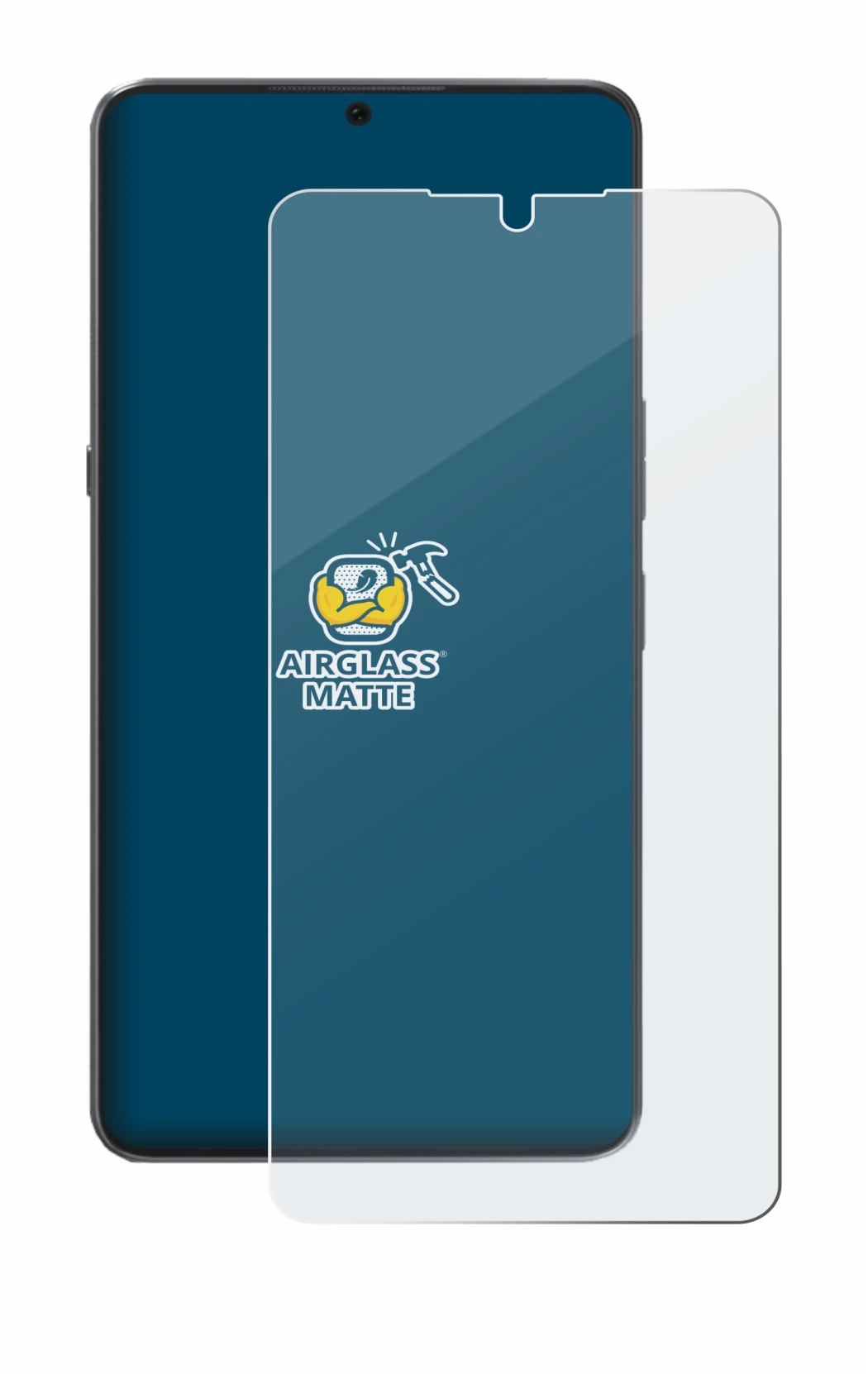 Image of the device Cubot Max 5 with a wide variety of screen protectors.