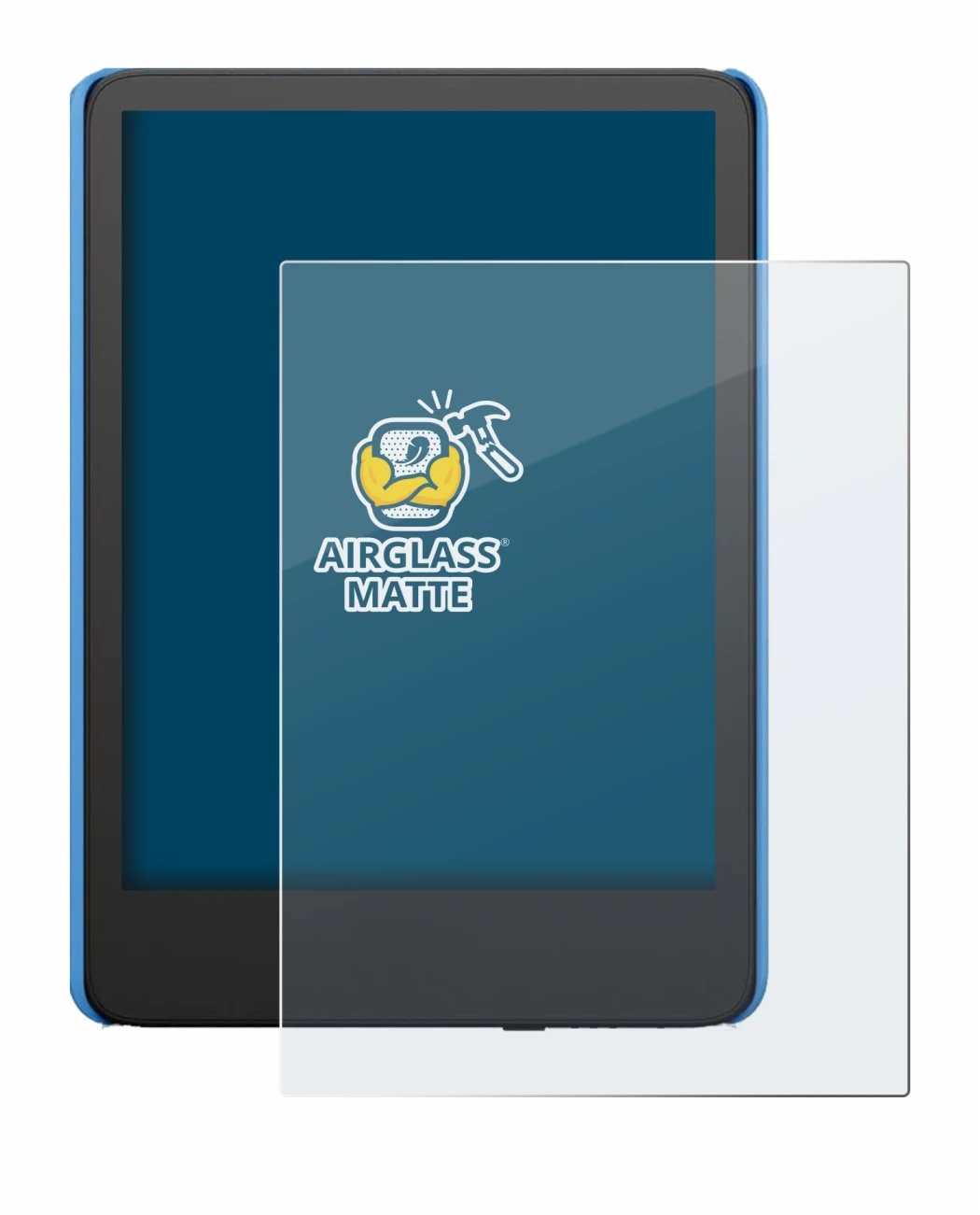 Image of the device Amazon Kindle Kids (2024) with a wide variety of screen protectors.