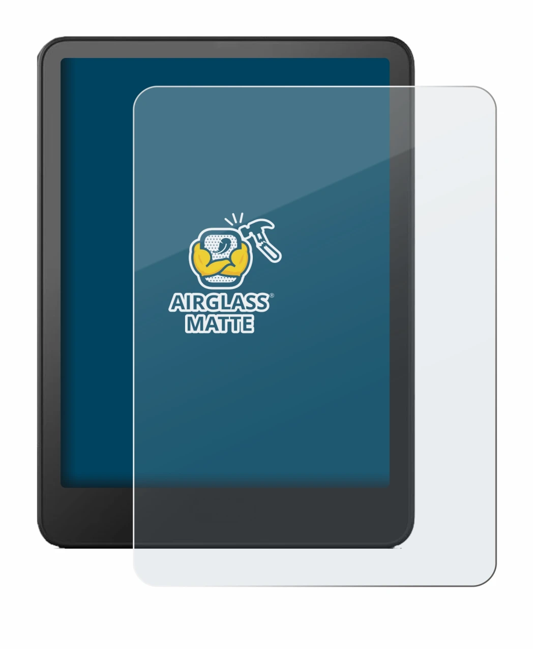 Image of the device Amazon Kindle Paperwhite 2024 Signature Edition (12. Gen.) with a wide variety of screen protectors.