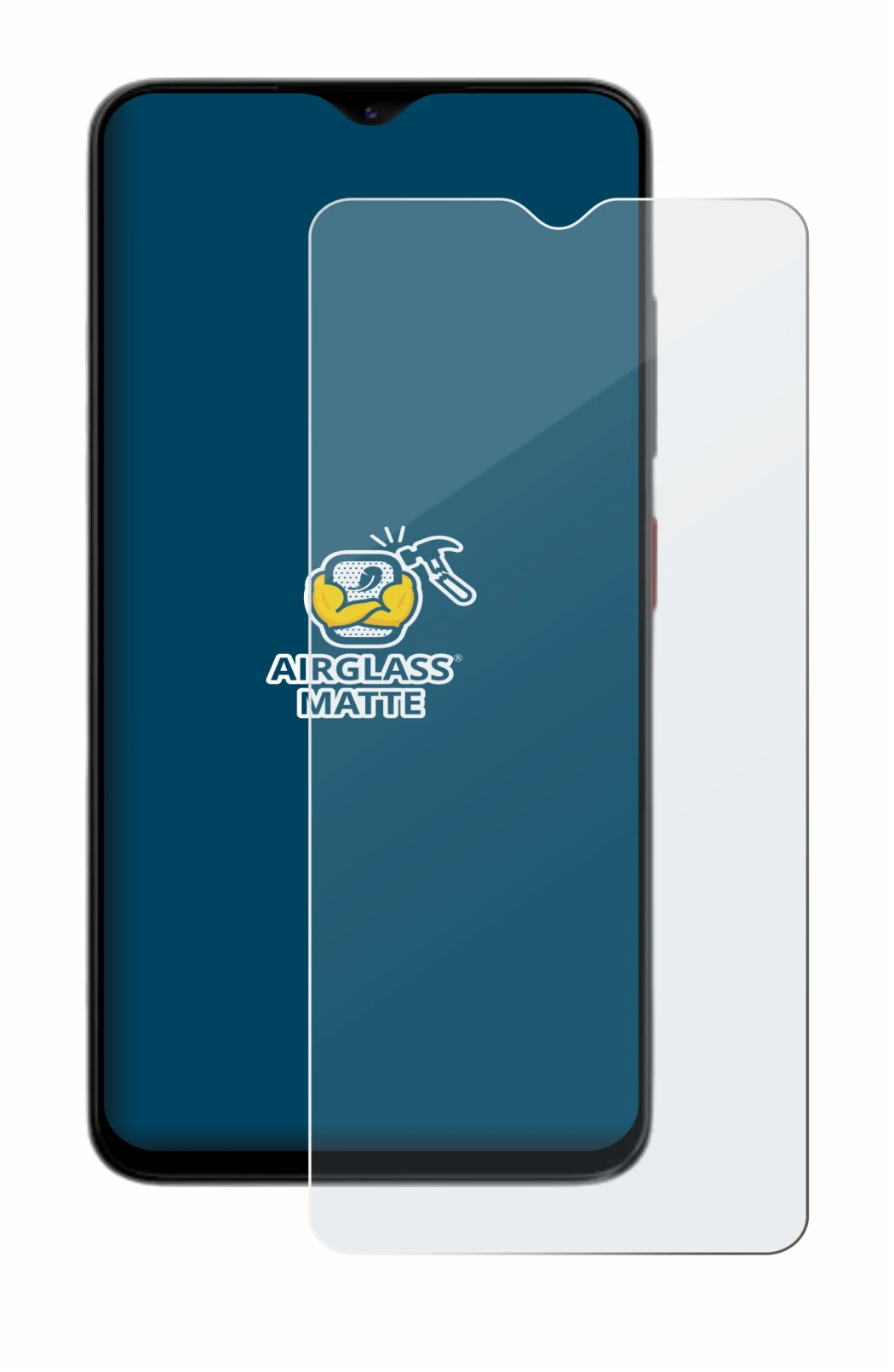 Image of the device ZTE Blade A35e with a wide variety of screen protectors.