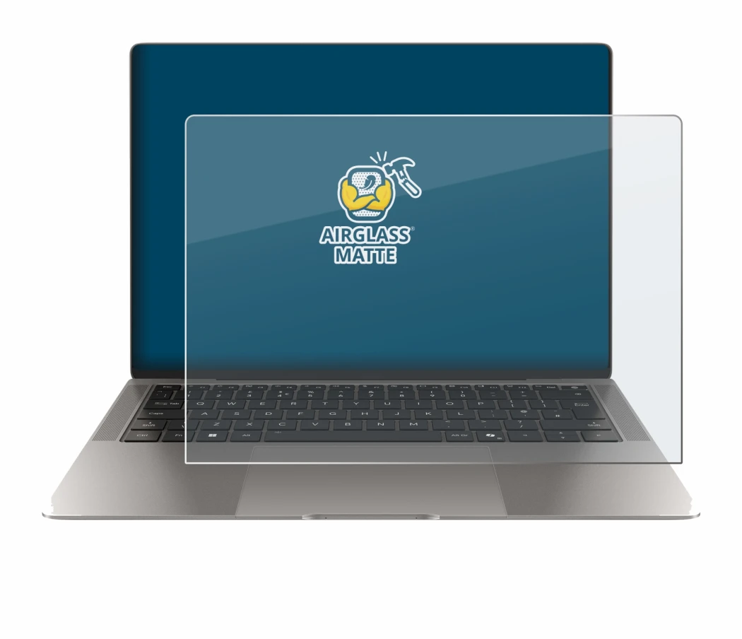 Image of the device Honor MagicBook Art 14 with a wide variety of screen protectors.