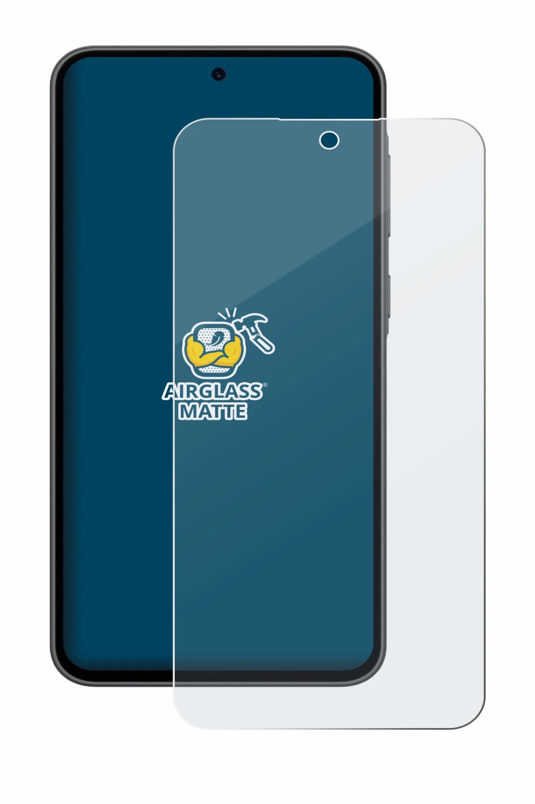Image of the device Samsung Galaxy A36 5G Enterprise Edition with a wide variety of screen protectors.