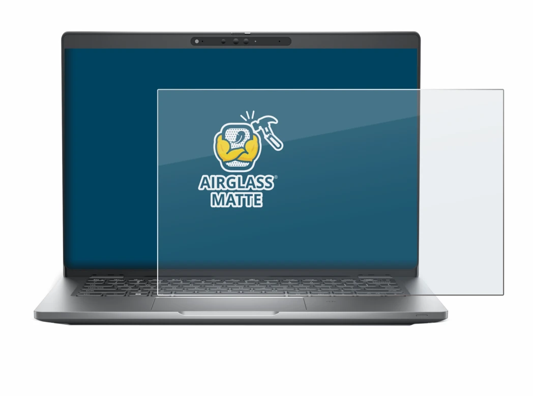 Image of the device Dell Latitude 5330 with a wide variety of screen protectors.