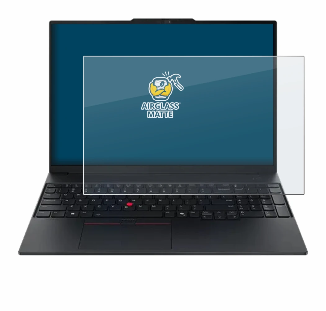 Image of the device Lenovo ThinkPad E16 Gen 3 with a wide variety of screen protectors.