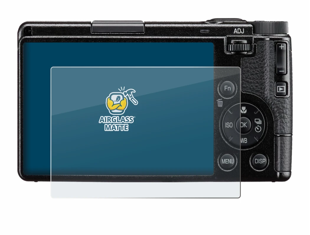 Image of the device Ricoh GR IV 2025 with a wide variety of screen protectors.