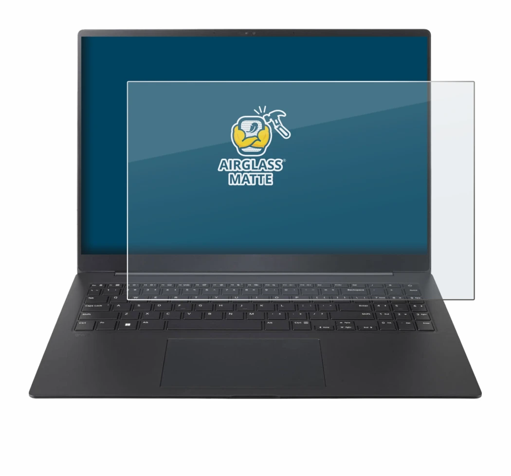 Image of the device LG gram Pro 16 2025 with a wide variety of screen protectors.