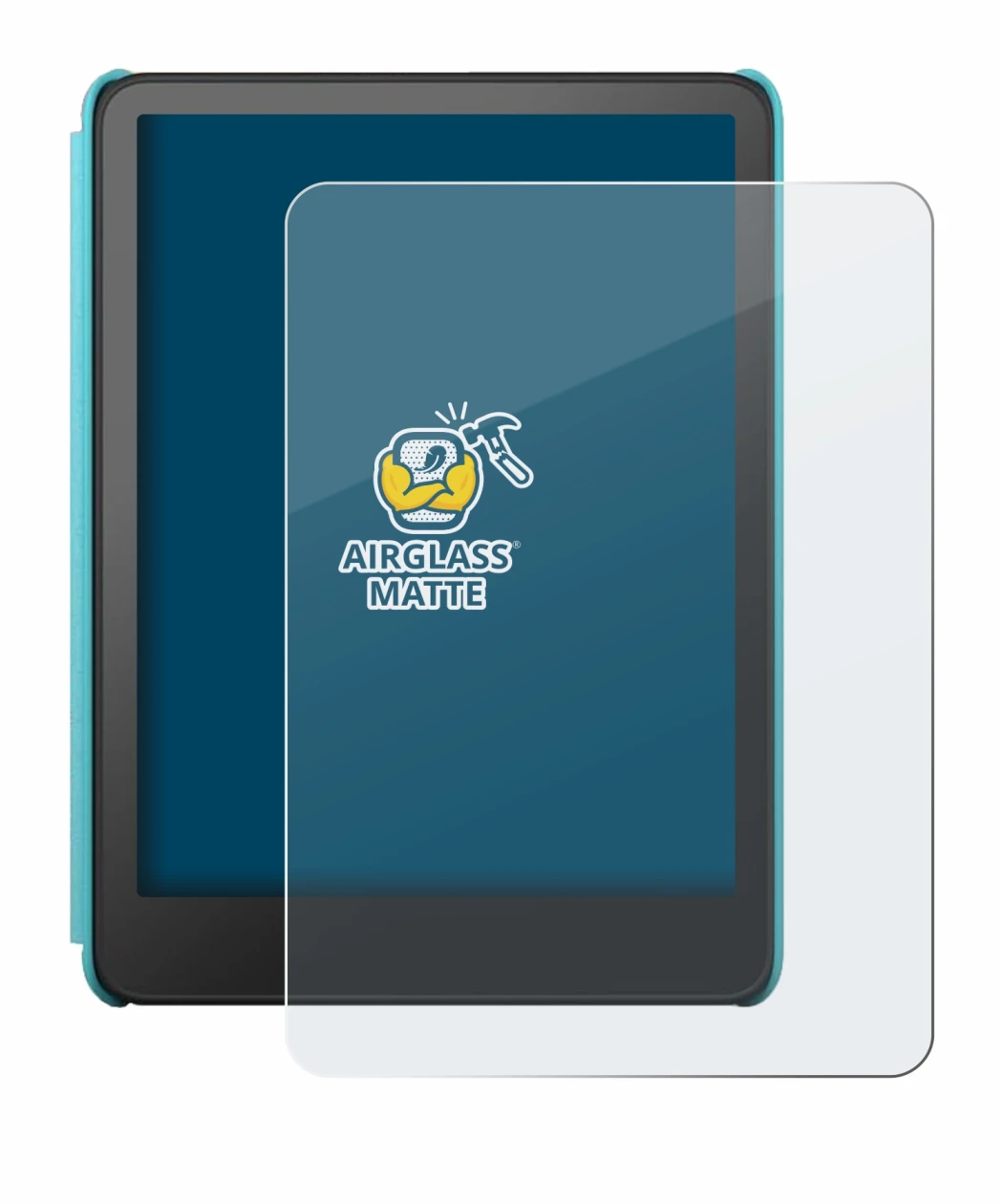 Image of the device Amazon Kindle Colorsoft Kids with a wide variety of screen protectors.