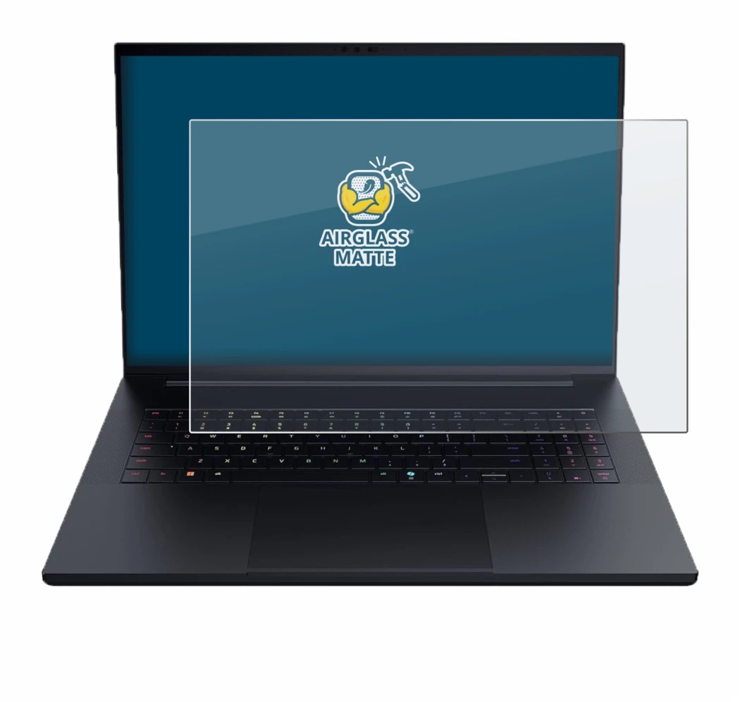 Image of the device Razer Blade 18 2025 with a wide variety of screen protectors.