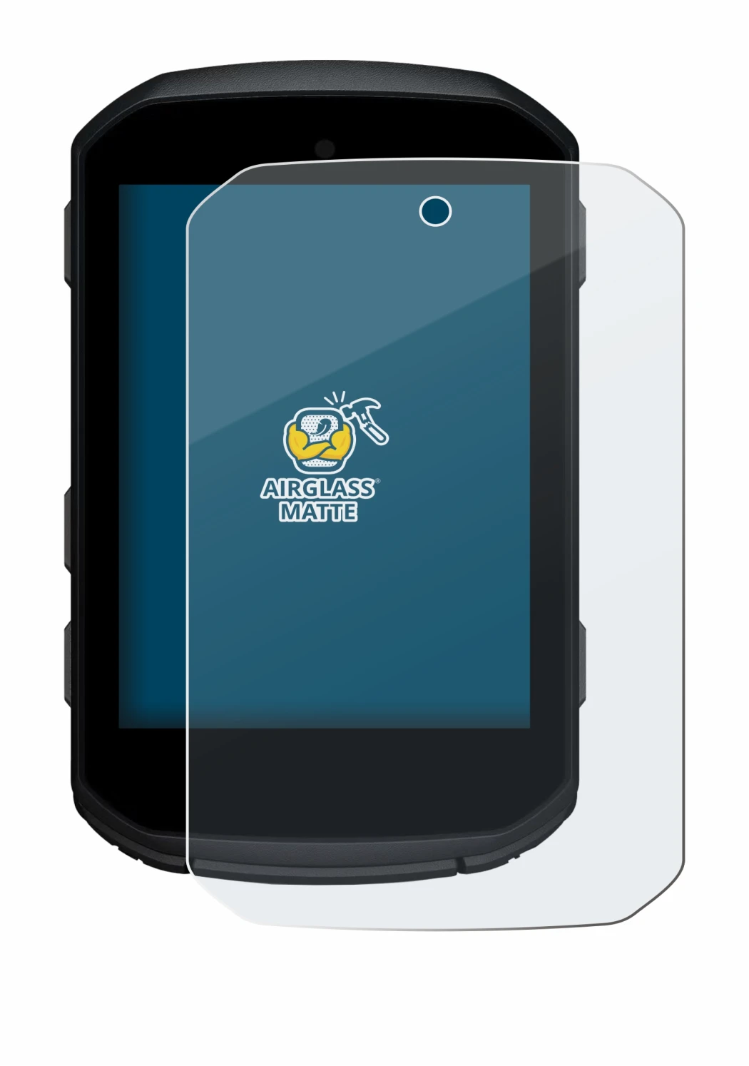 Image of the device Garmin Edge 850 with a wide variety of screen protectors.