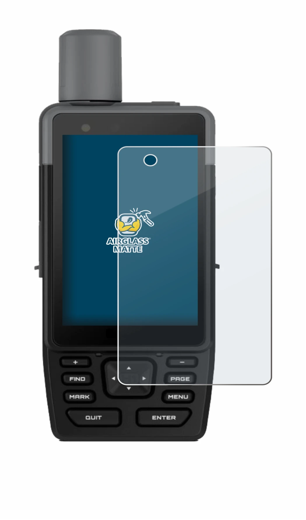 Image of the device Garmin GPSMAP H1 with a wide variety of screen protectors.