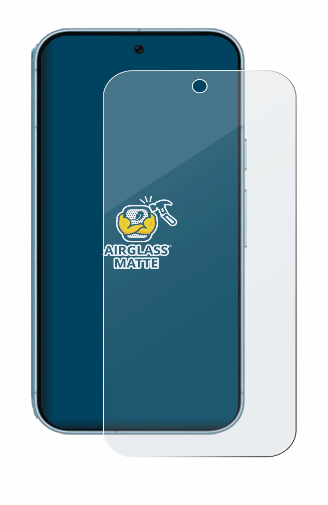Image of the device Google Pixel 9 (case-friendly) with a wide variety of screen protectors.