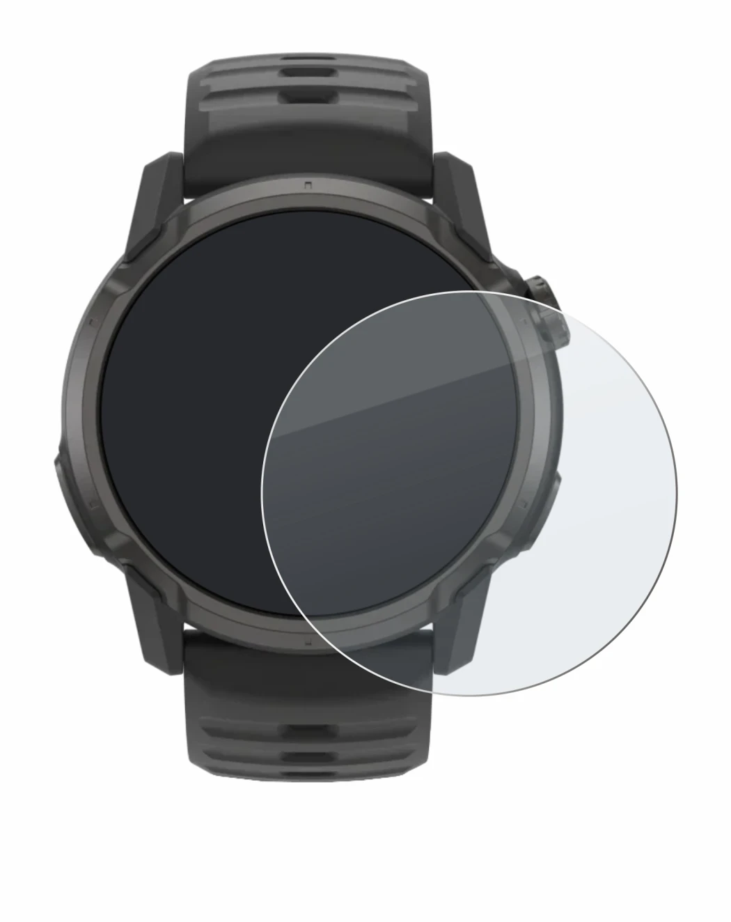 Image of the device Coros Apex 4 (42 mm) with a wide variety of screen protectors.