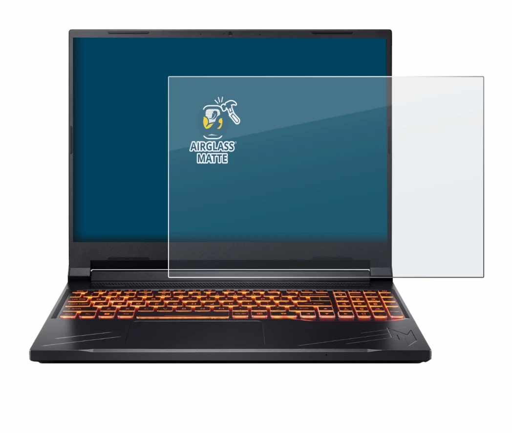 Image of the device Acer Nitro V 16 with a wide variety of screen protectors.