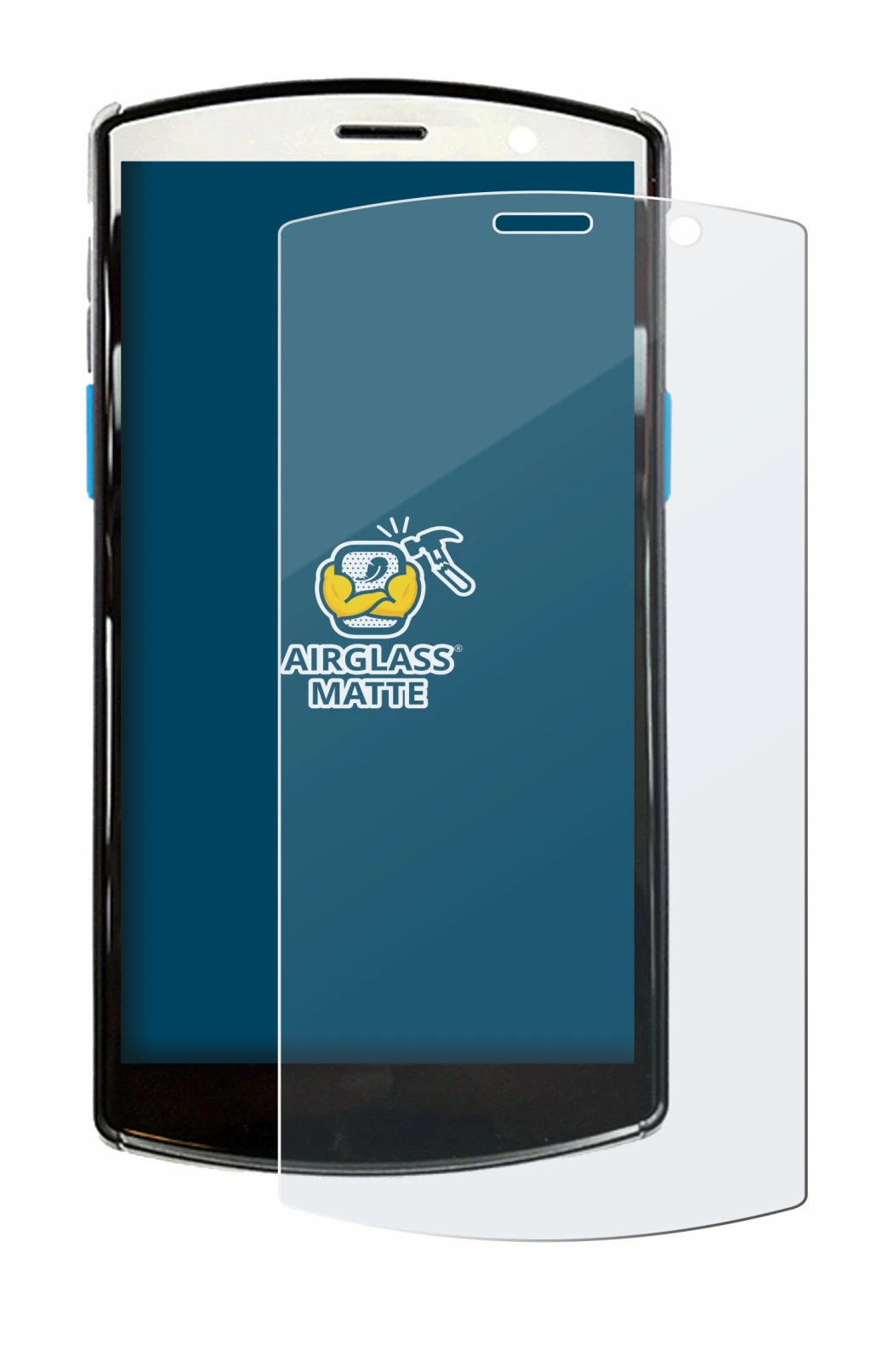 Image of the device Unitech EA510 with a wide variety of screen protectors.
