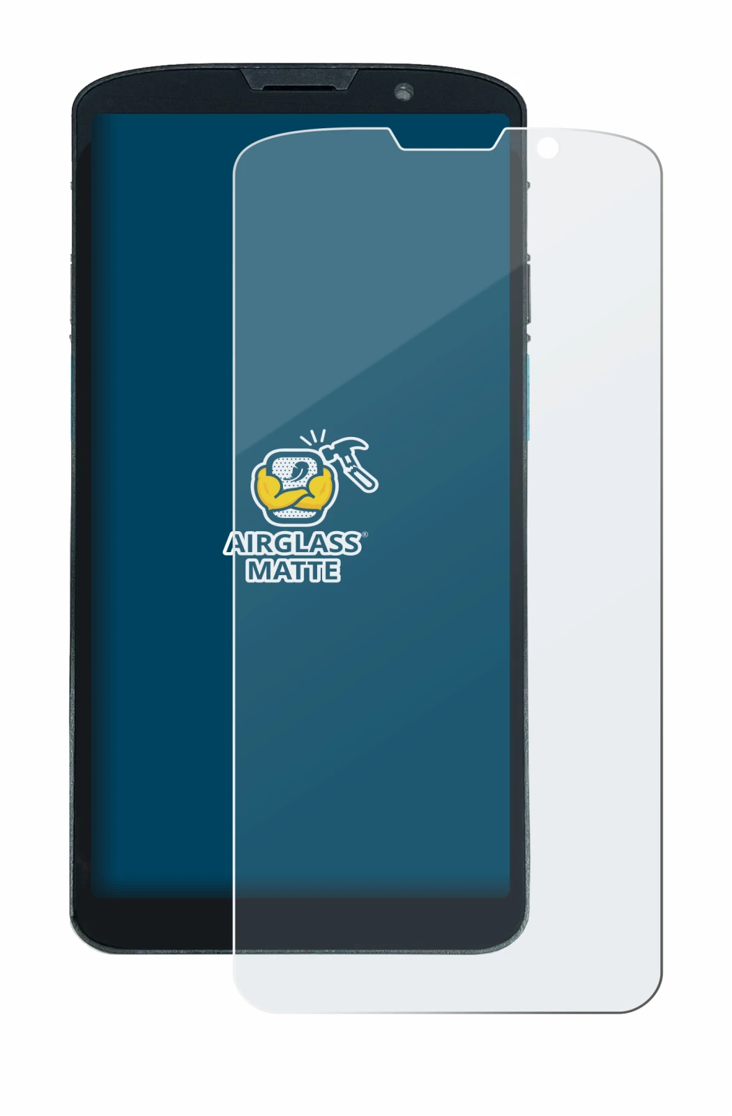 Image of the device Unitech EA630 with a wide variety of screen protectors.