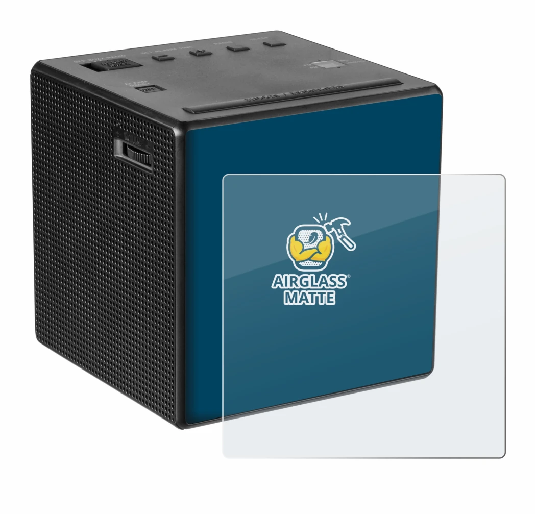 Image of the device Sony ICF-C1 with a wide variety of screen protectors.